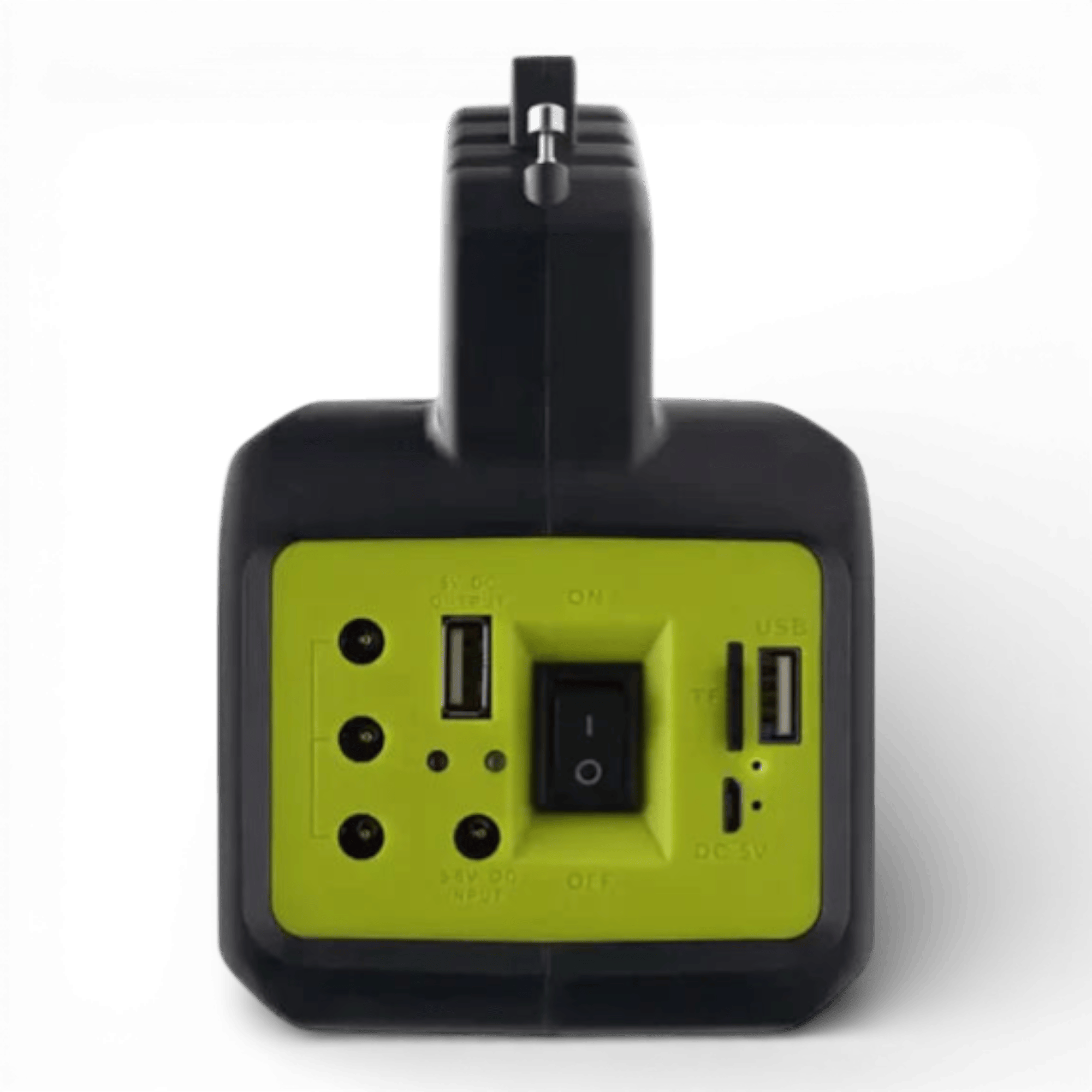 Kit Solar Portabil GDLite GD-2000A, Panou solar, USB, Bluetooth, Radio FM, MP3, Lanterna LED, 3 Becuri Incluse, Incarcare telefonica, Alimentare 220V