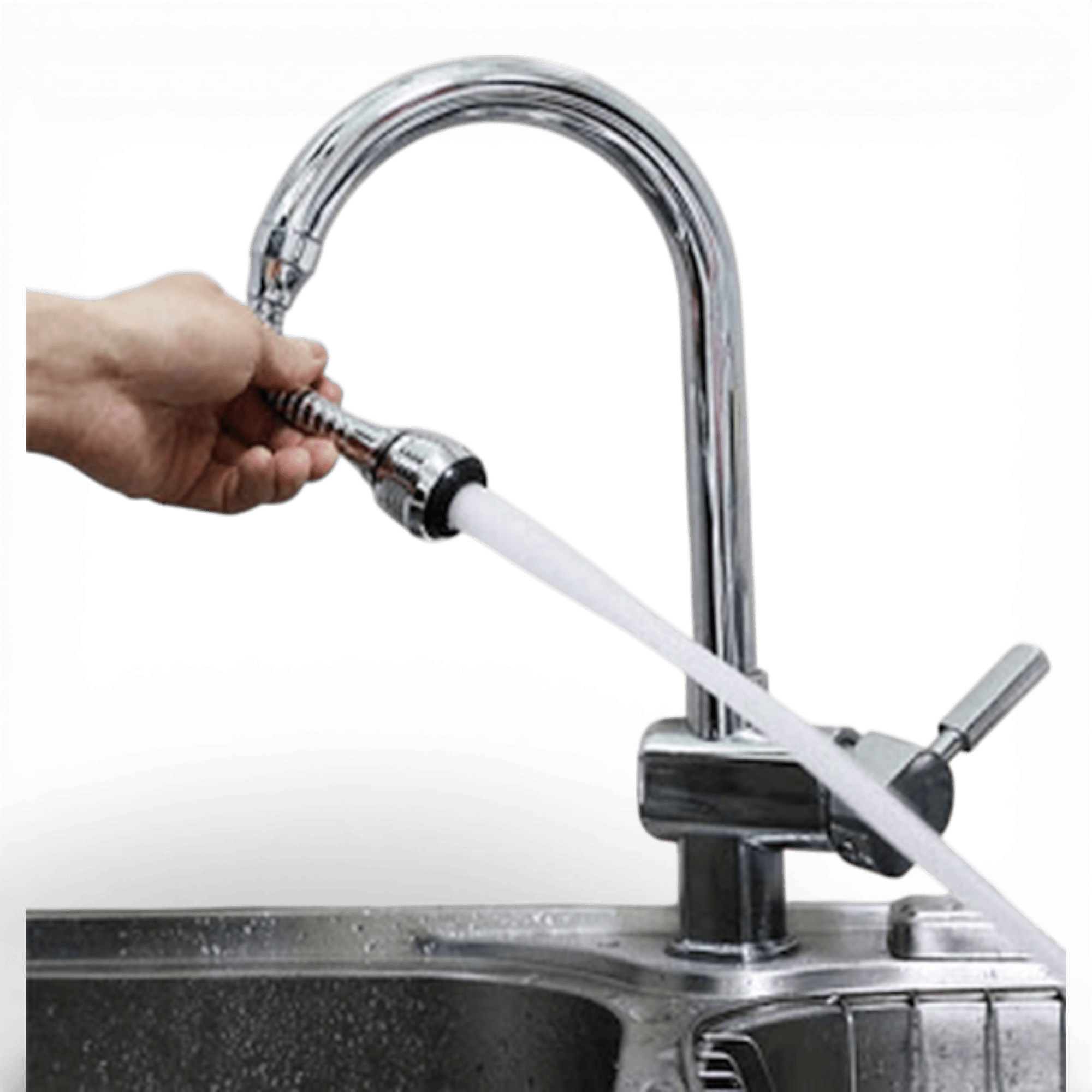 Prelungitor flexibil universal pentru robinet Turbo Flex