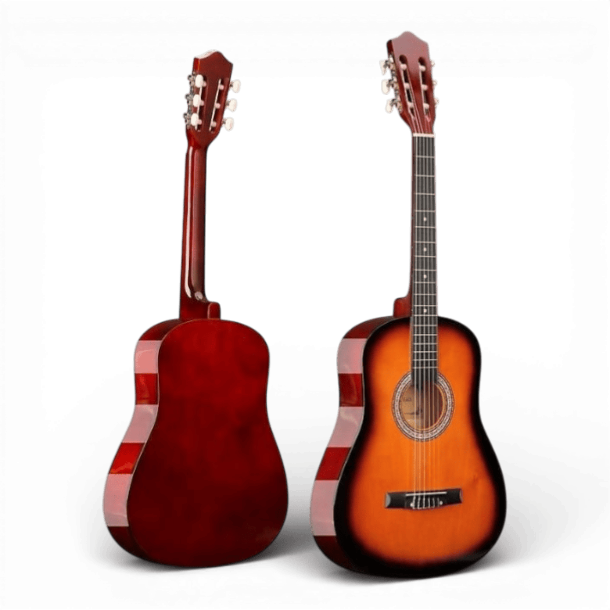 Chitara Clasica Maro 4/4 38" ( 95 X 35 CM ), pentru Incepatori si Adulti, Recomandata peste 8-10 ani, 6 Corzi Metalice, 20 De Taste