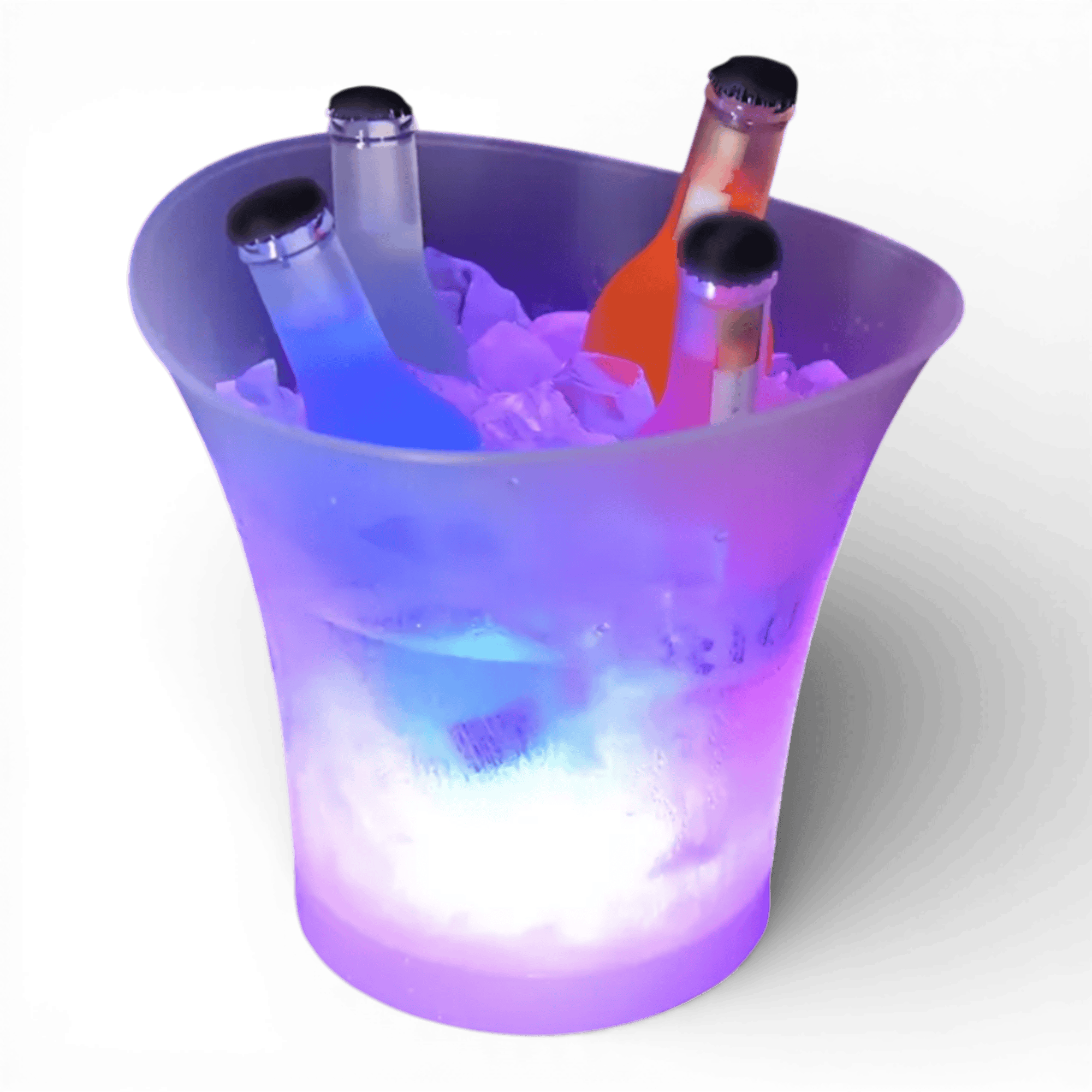 Frapiera gheata 7 L cu iluminare LED si boxa wireless reincarcabila