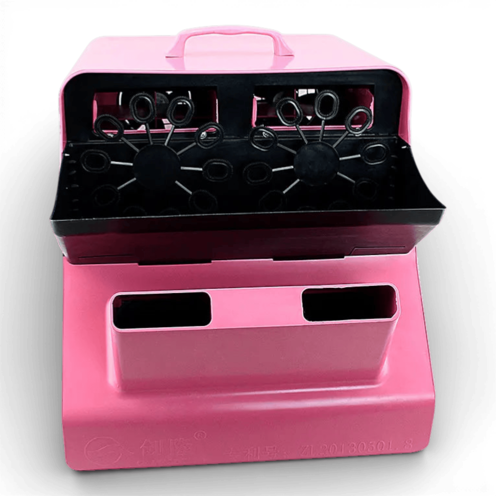 Masina De Facut Baloane 300W cu Telecomanda Wireless, 2 Palete, Roz