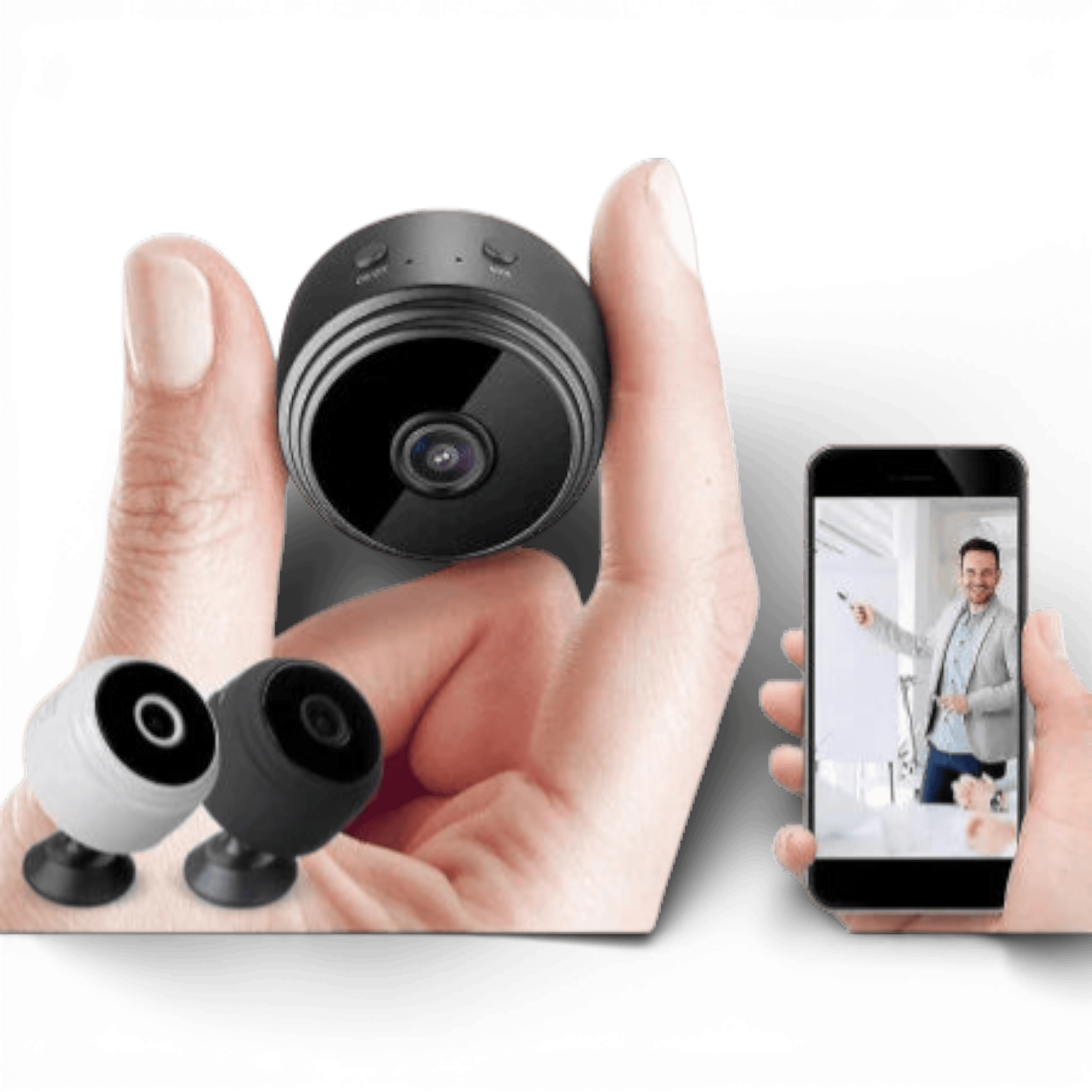 Mini camera de supraveghere wireless WiFi 1080p Full HD A9