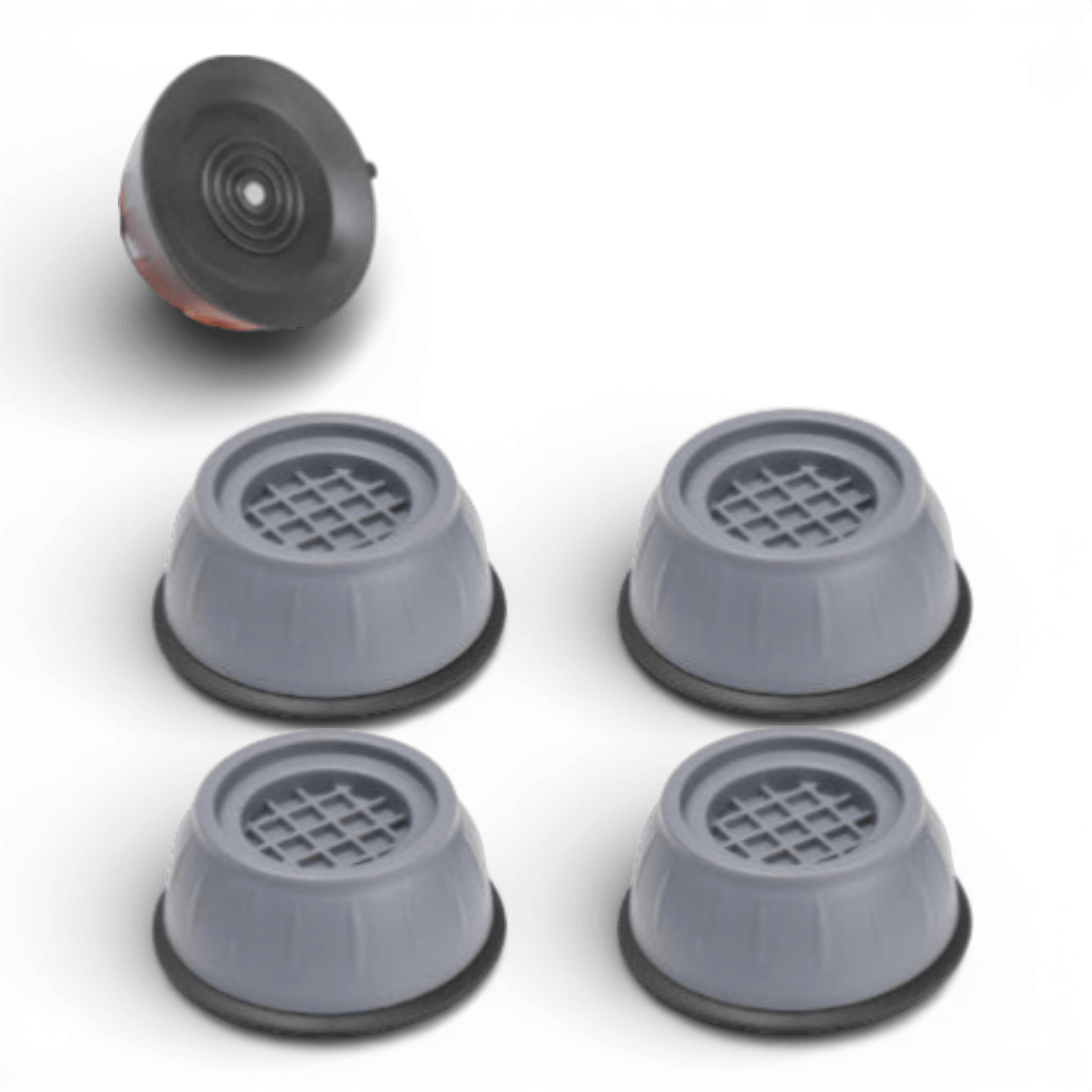 Picioruse antivibratie pentru masina de spalat, cauciuc, 4 bucati