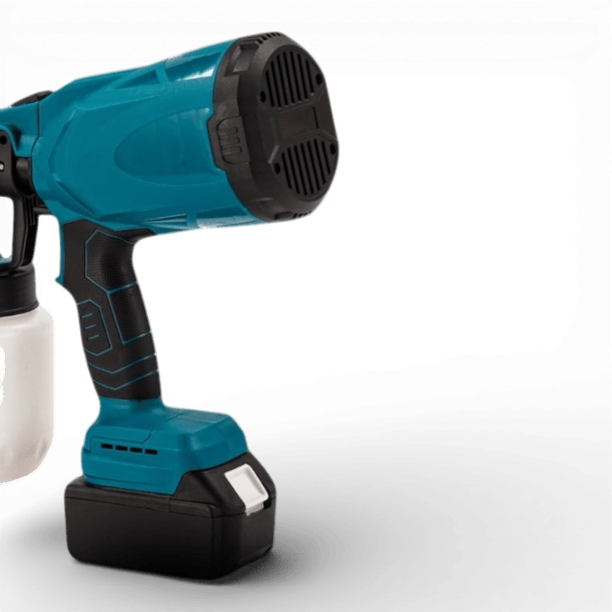 Aparat profesional de vopsit si zugravit AEIDEN ®, electric, cu rezervor de vopsea, 2 acumulatori 48V, portabil