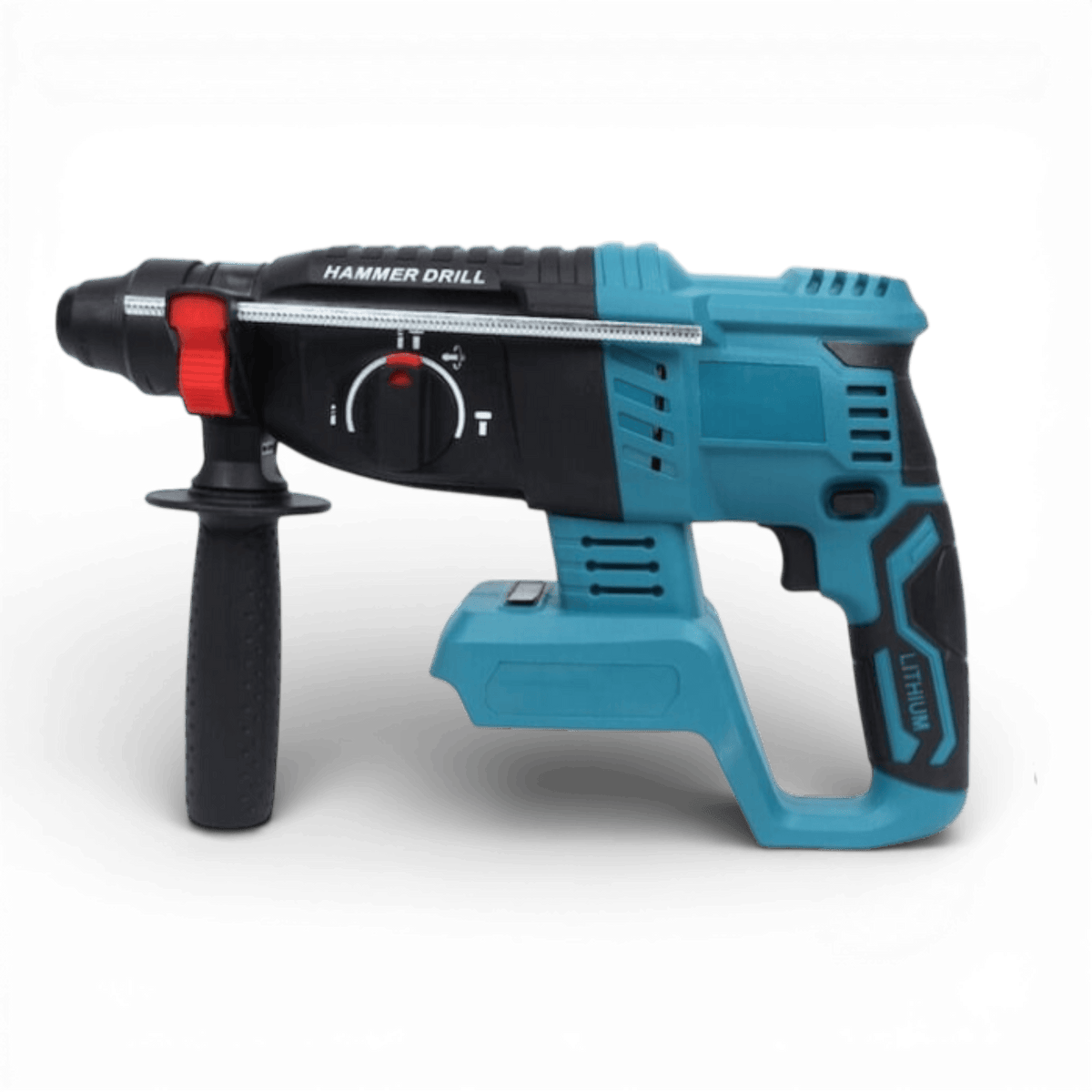 Ciocan Rotopercutor 1500 W, 3.2J, 1000rpm, 2 acumulatori 48V 8.0 Ah, 3 moduri de functionare, brushless, design modern, autonomie mare, accesorii incluse, valiza transport, Albastru