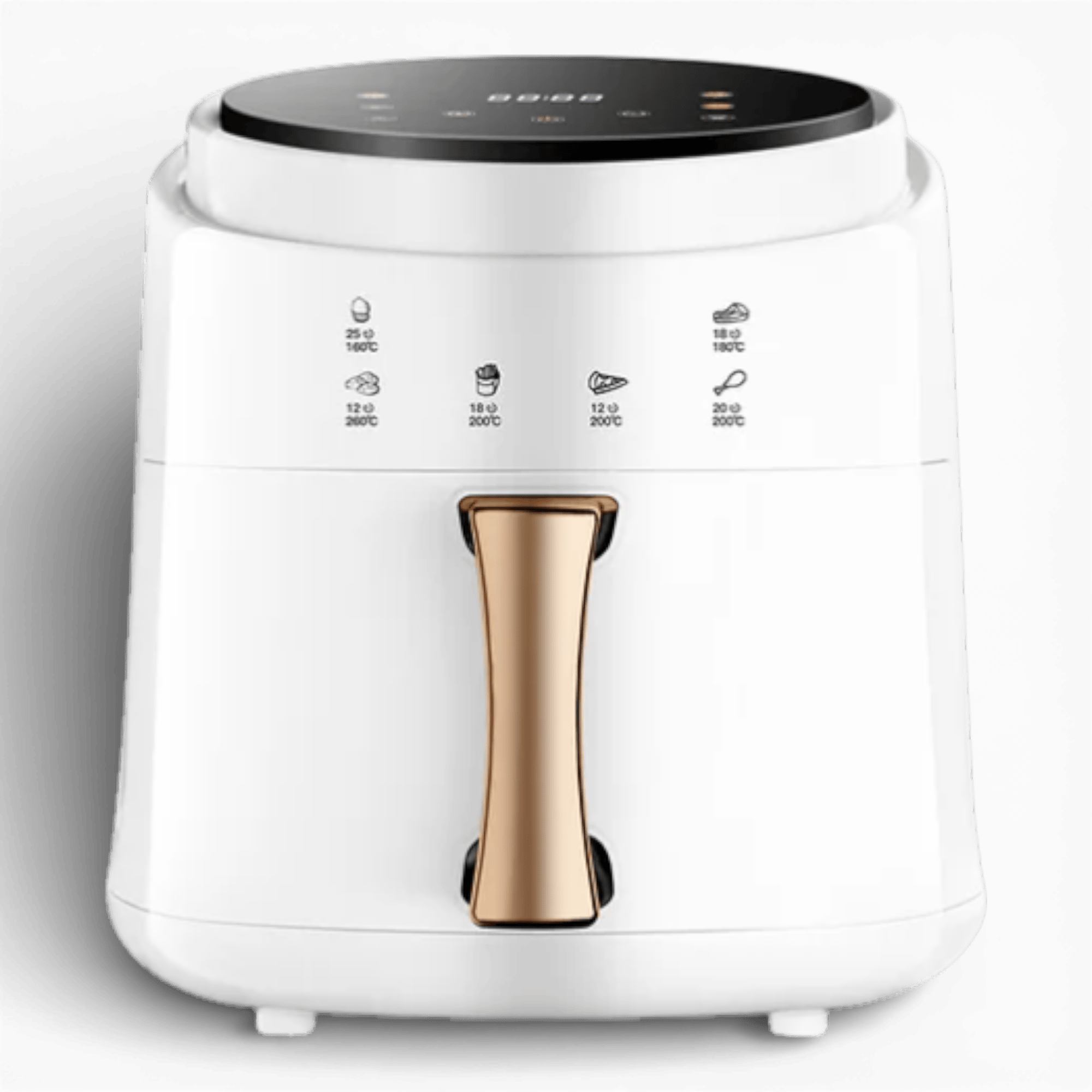 Friteuza cu aer cald Fry Digital, 2400W, 6 programe, capacitate 8L, temperatura ajustabila, timer 60 minute.