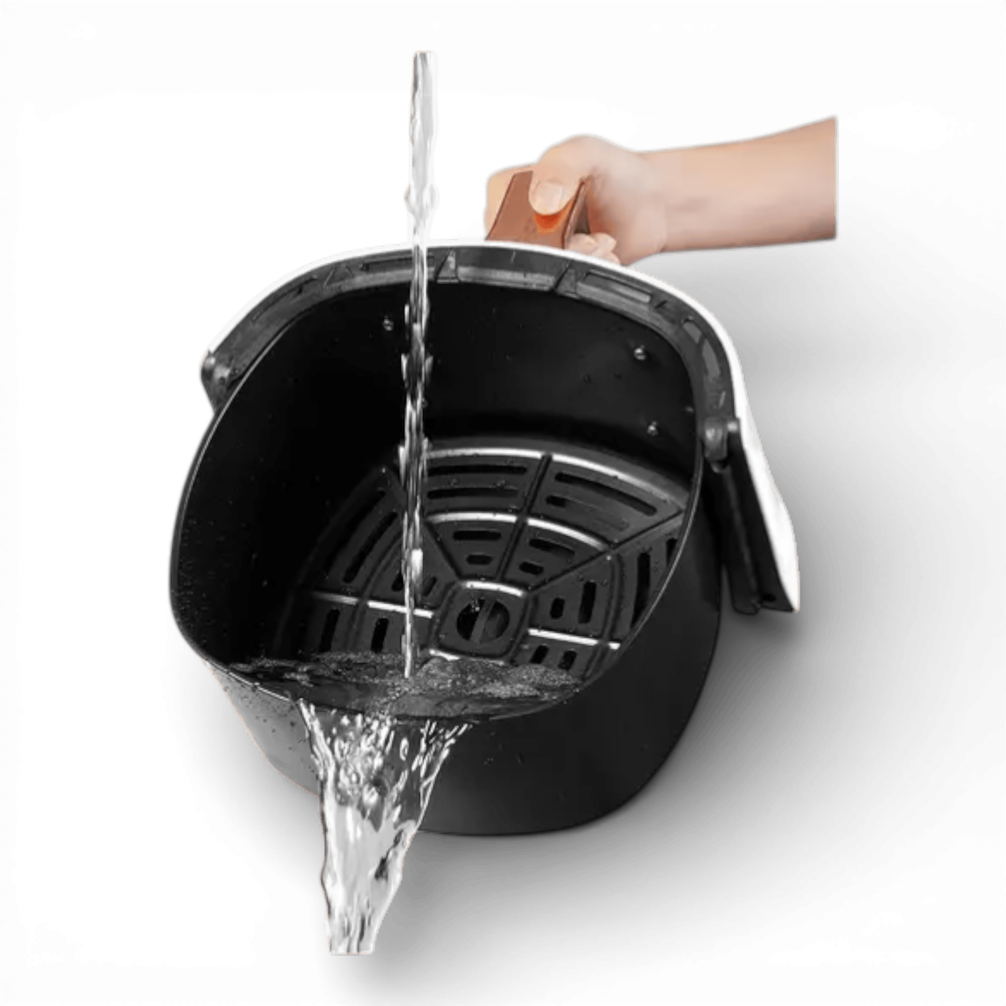 Friteuza cu aer cald Fry Digital, 2400W, 6 programe, capacitate 8L, temperatura ajustabila, timer 60 minute.