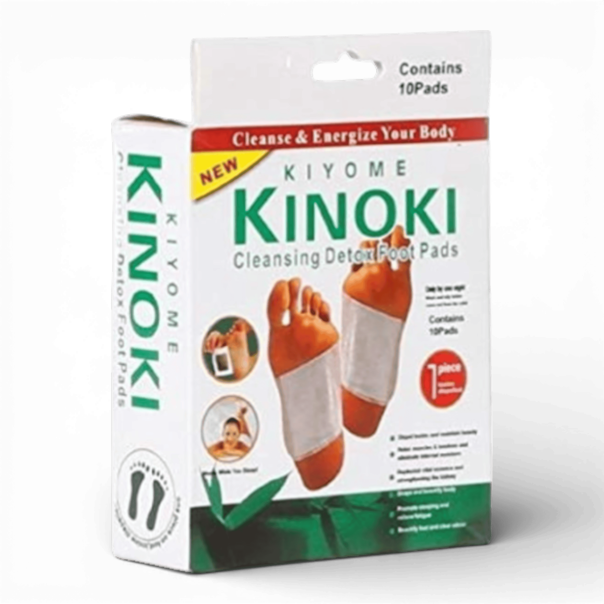 Set 10/50/100/200 Plasturi Kinoki Kiyome – Pentru confortul picioarelor