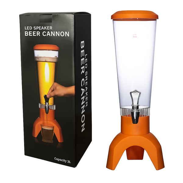 Decantor 3L din Sticla Transparenta cu Boxa Bluetooth & LED – Design Modern si Elegant