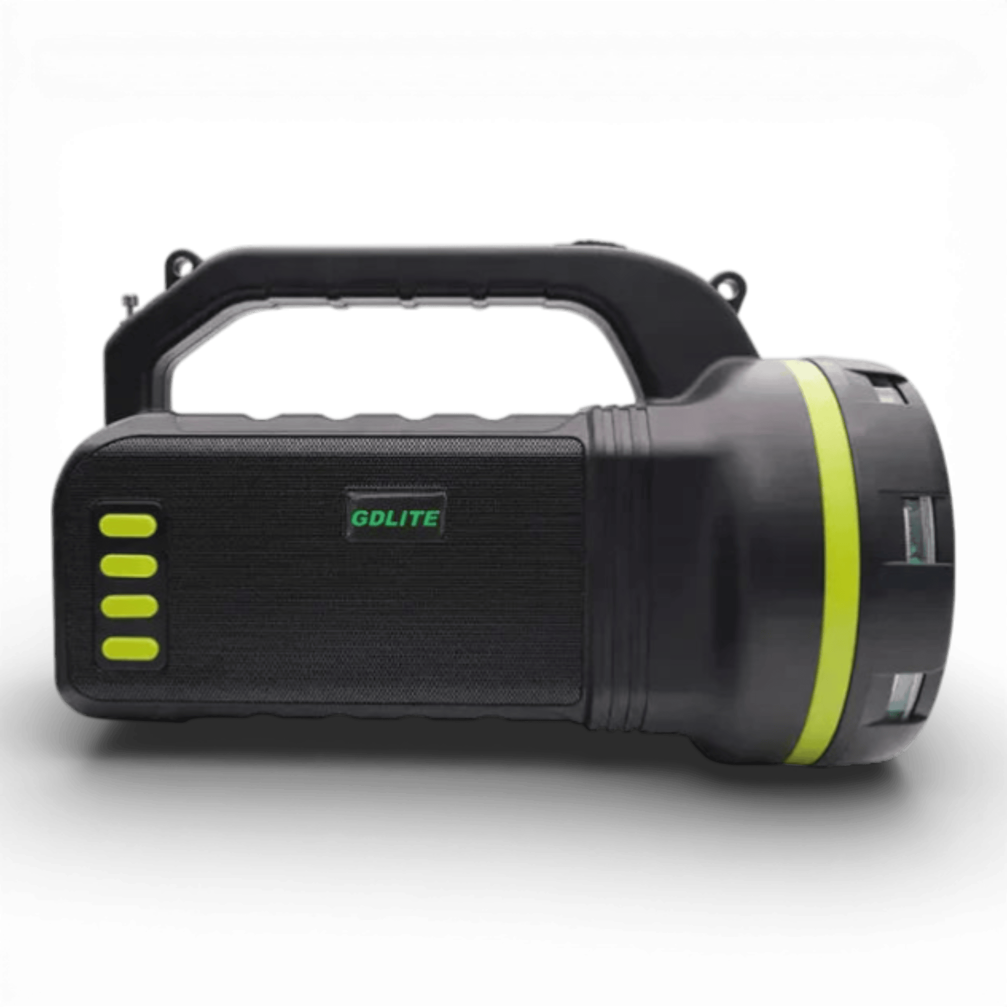 Kit Solar Portabil GDLite GD-2000A, Panou solar, USB, Bluetooth, Radio FM, MP3, Lanterna LED, 3 Becuri Incluse, Incarcare telefonica, Alimentare 220V