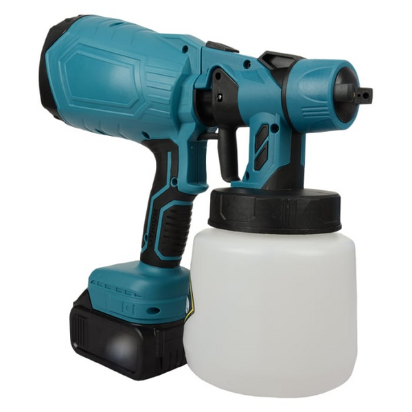 Aparat profesional de vopsit si zugravit AEIDEN ®, electric, cu rezervor de vopsea, 2 acumulatori 36V, portabil