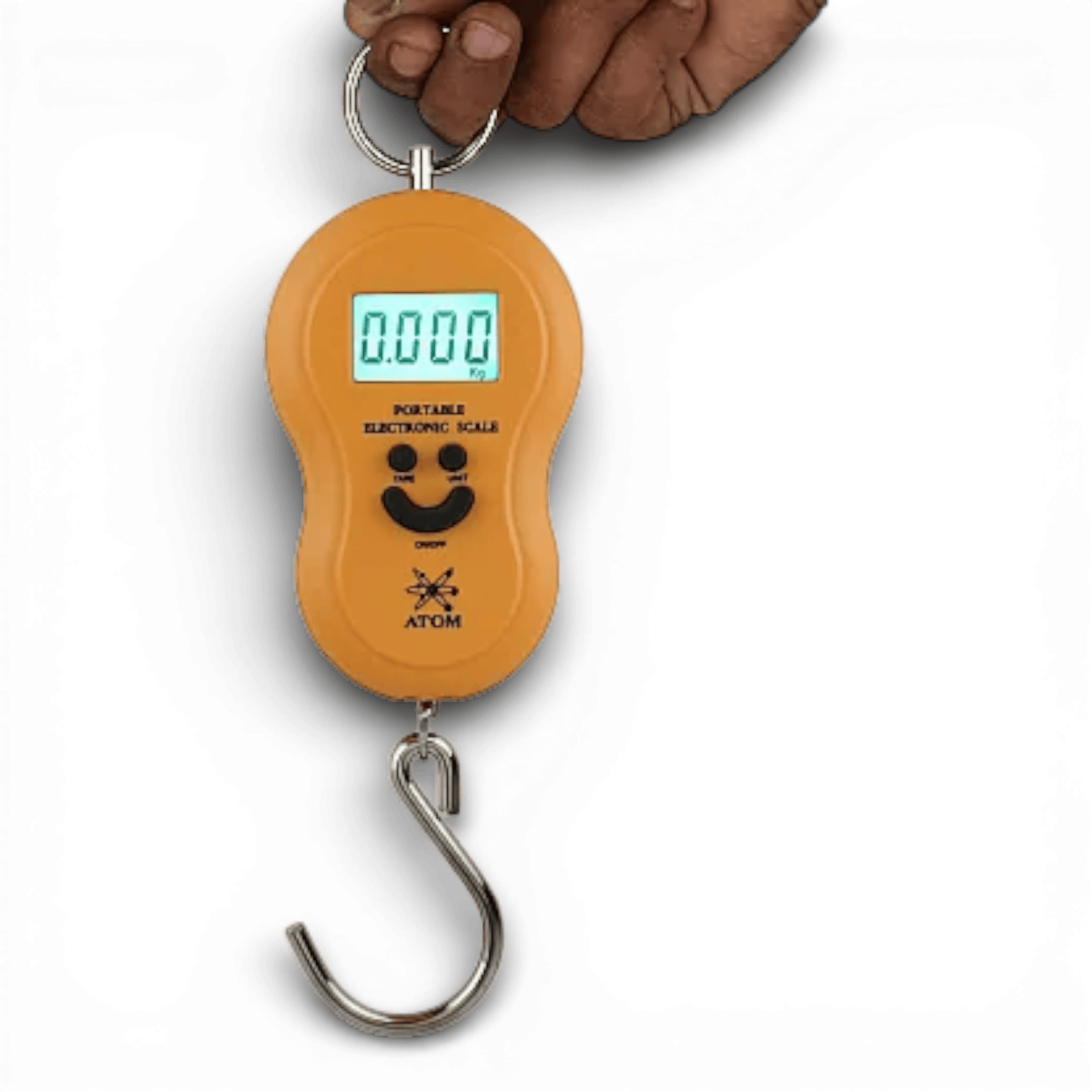 Cantar Portocaliu Digital cu Display LCD 50kg electronic