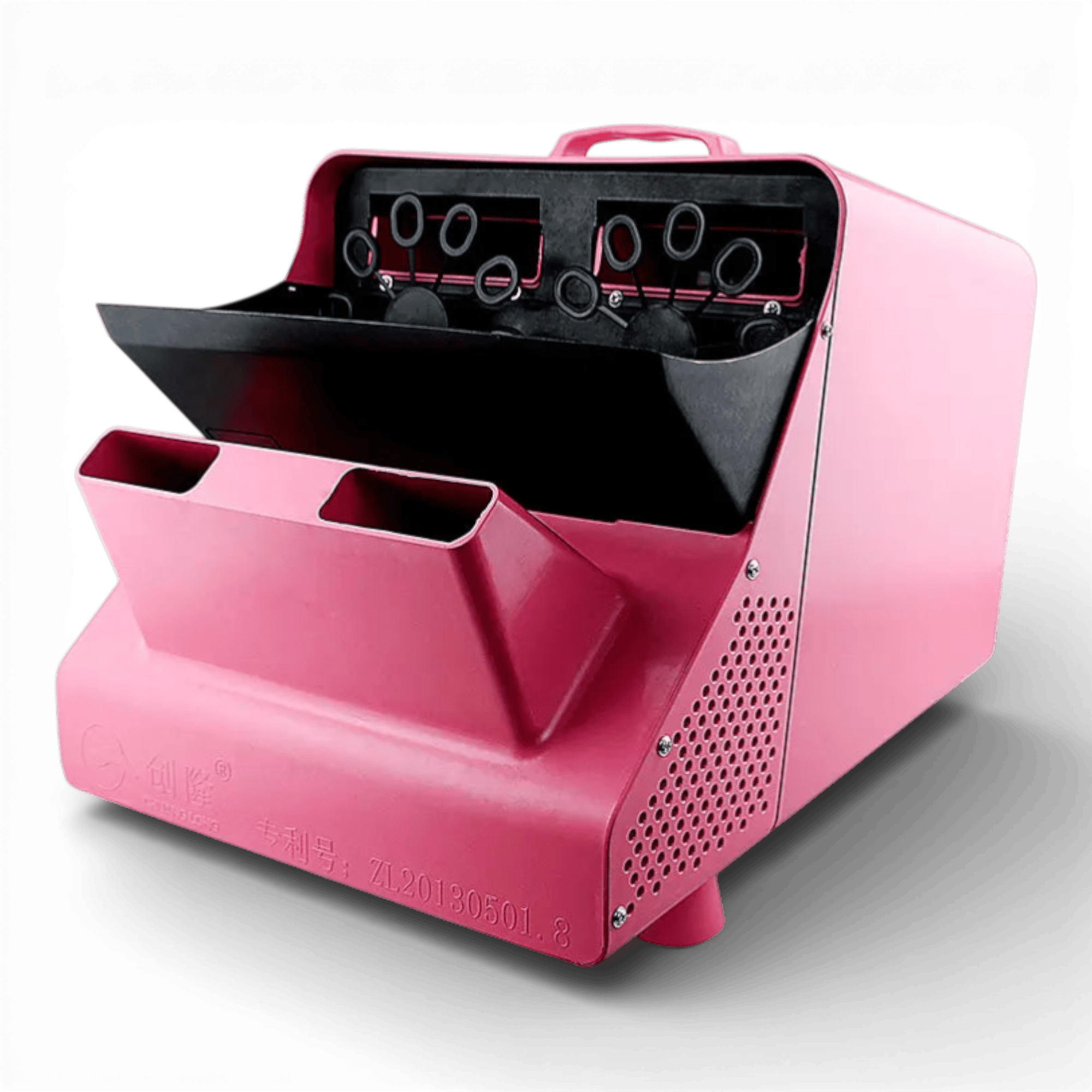 Masina De Facut Baloane 300W cu Telecomanda Wireless, 2 Palete, Roz