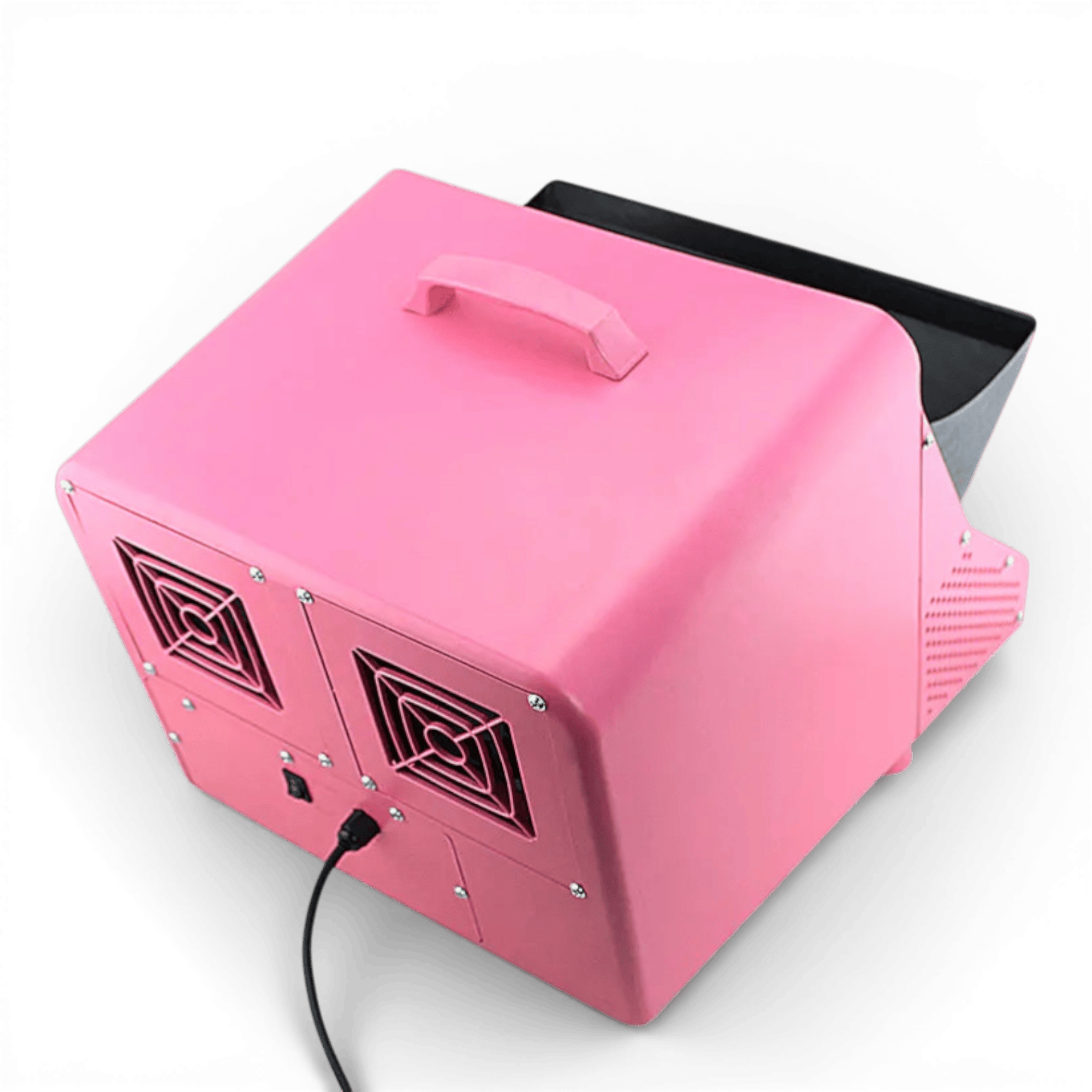 Masina De Facut Baloane 300W cu Telecomanda Wireless, 2 Palete, Roz