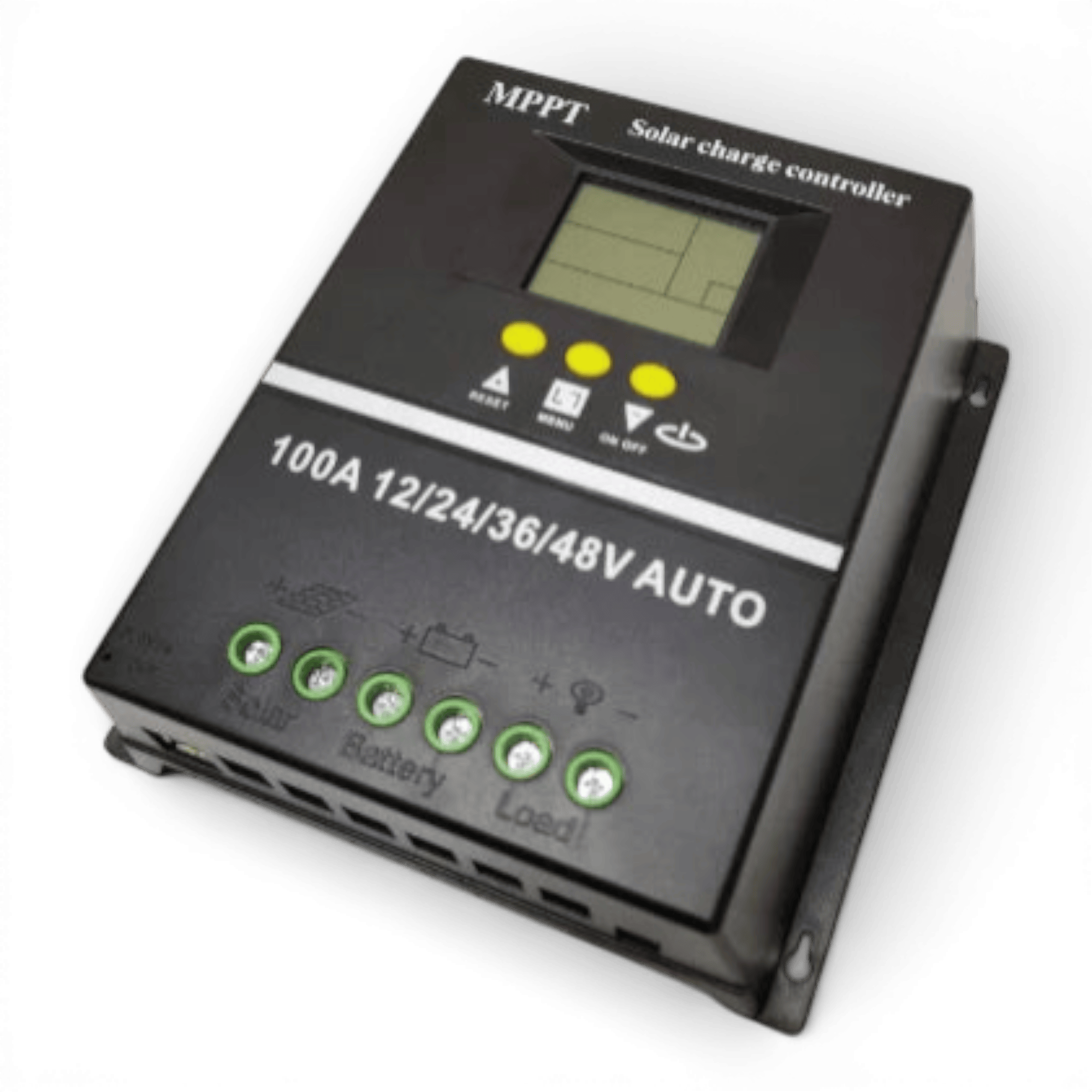 Controler solar, MPPT,12V/24V/36V/48V, 100A, display LCD, 7 moduri de functionare