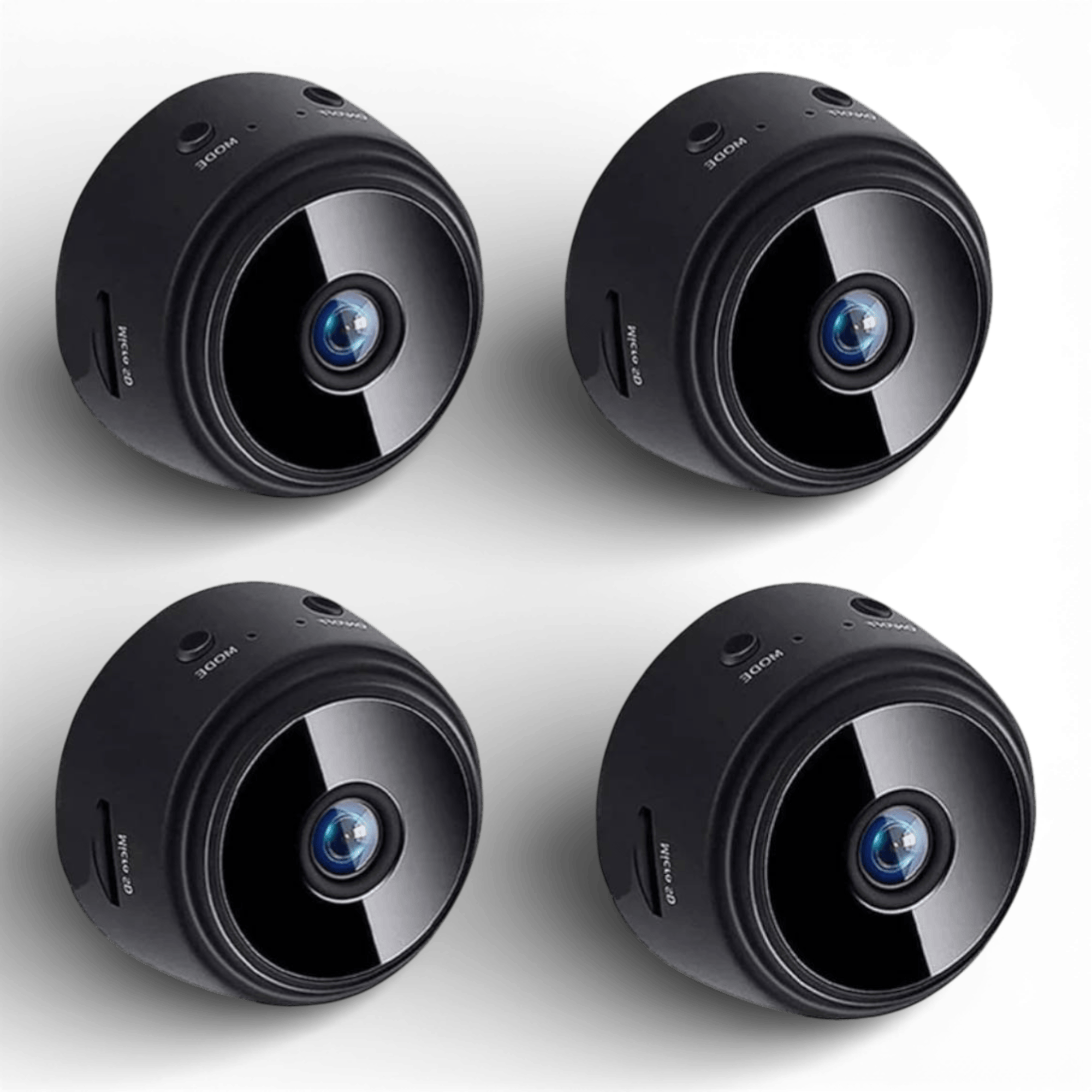 Set de 4 Camere de Supraveghere Wireless WiFi A9 Full HD 1080p