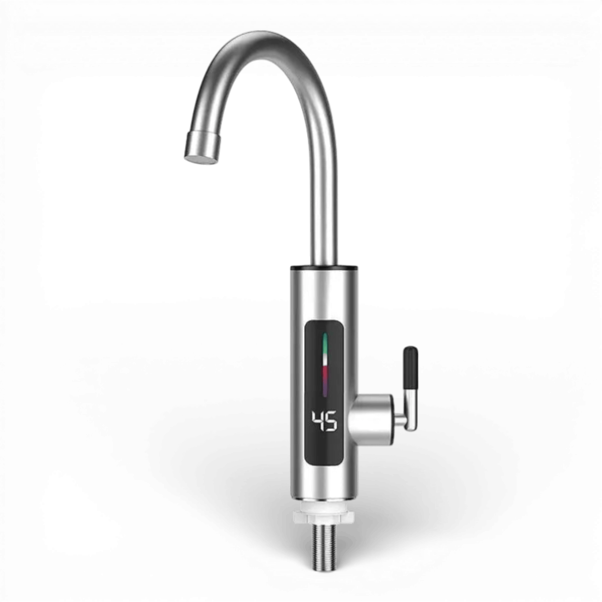 Robinet electric instant din inox, cu display si rotire 360 grade, 3000W