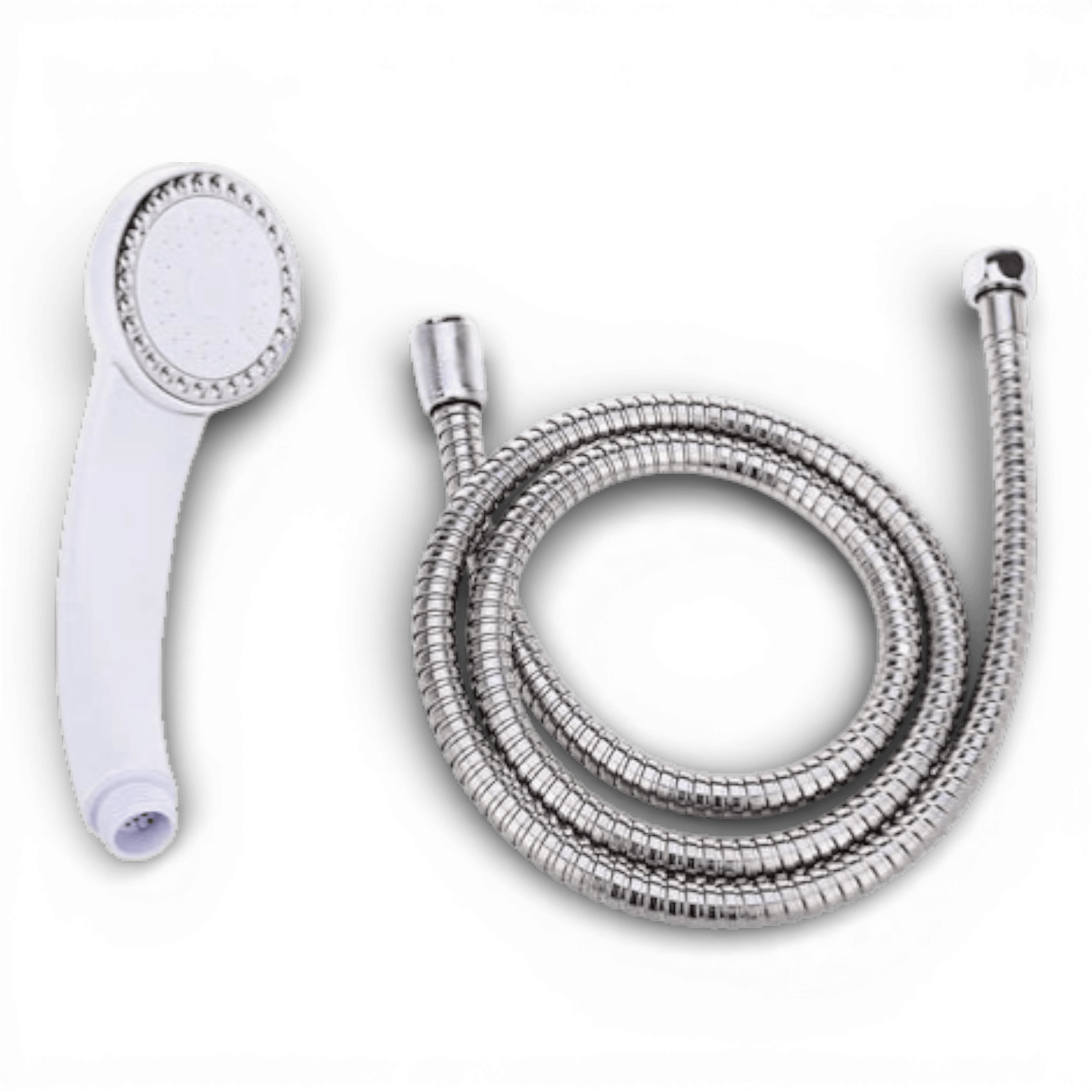 Robinet electric cu Dus/Furtun + Para, incalzire instantanee a apei, afisaj LCD al temperaturii, putere 3KW, debit 1.5L/min prindere pe cada sau chiuveta, Alb