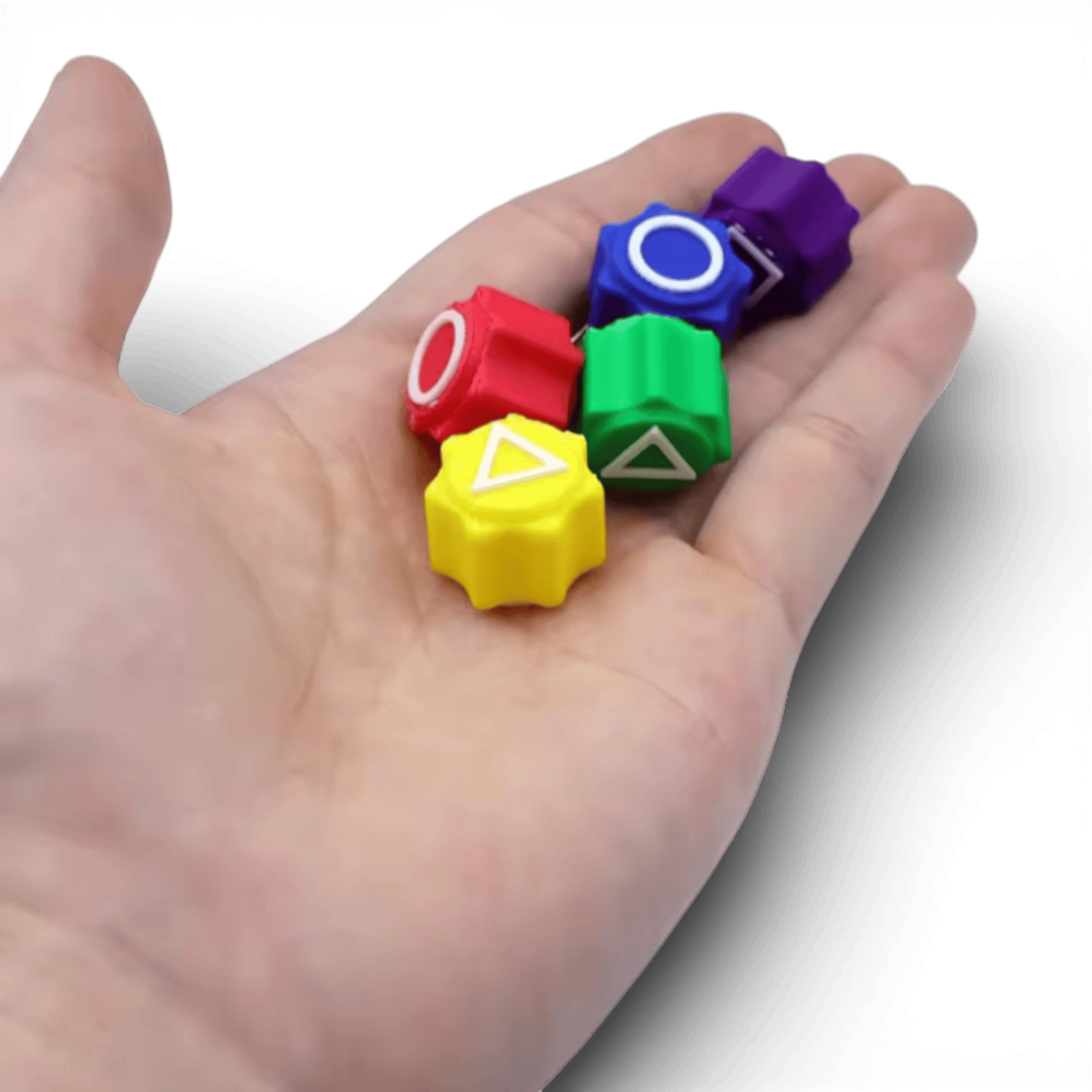 Set Squid Game Gonggi, joc traditional coreean cu pietricele si suport pentru pietricele